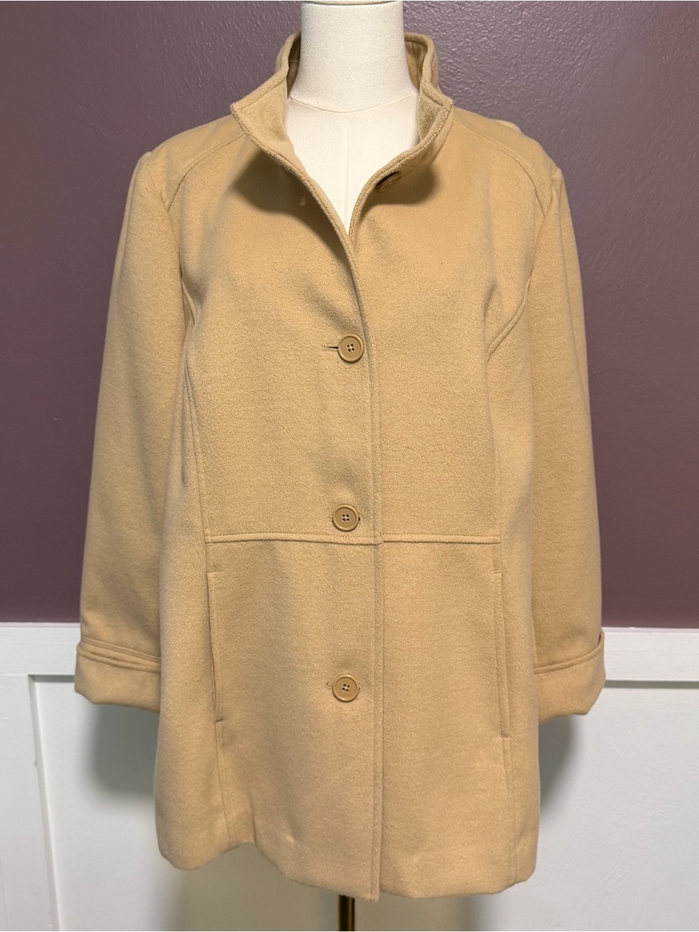 Chico Tan Pea Coat